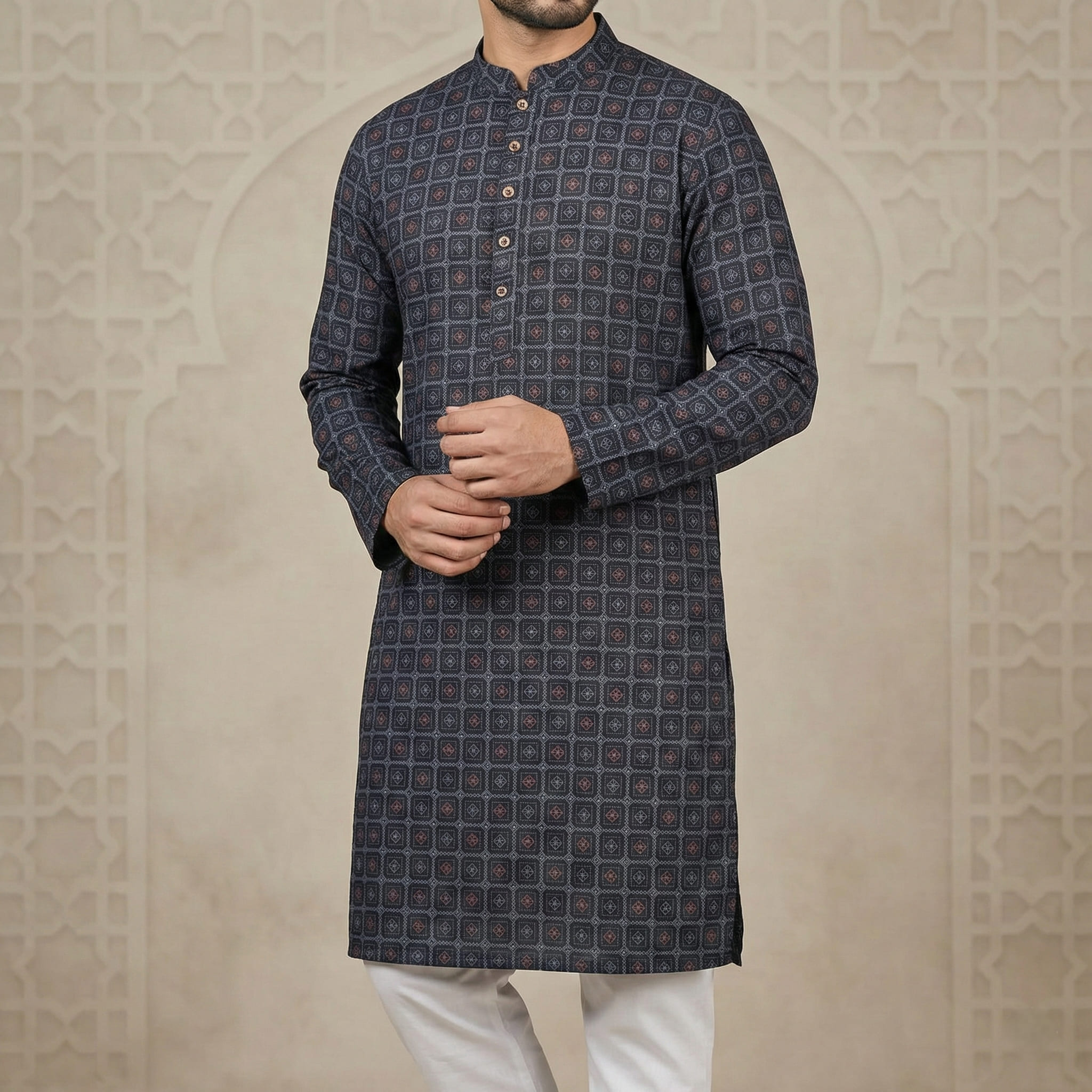 Men's Cotton luxury Punjabi-12837